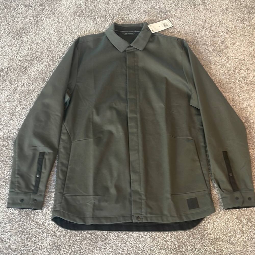 NWT Adidas shacket green size medium